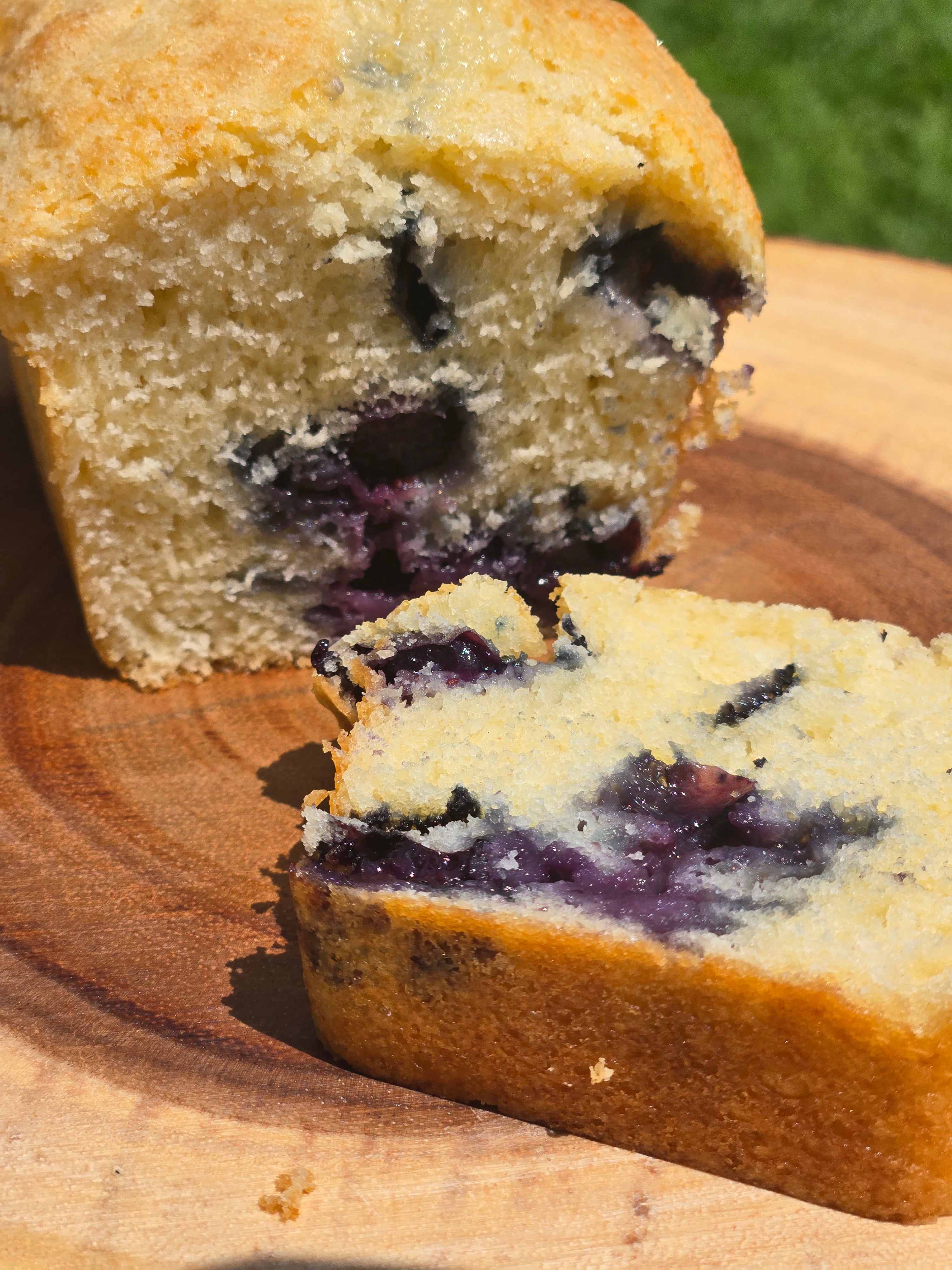 Blueberry Loaf Bread