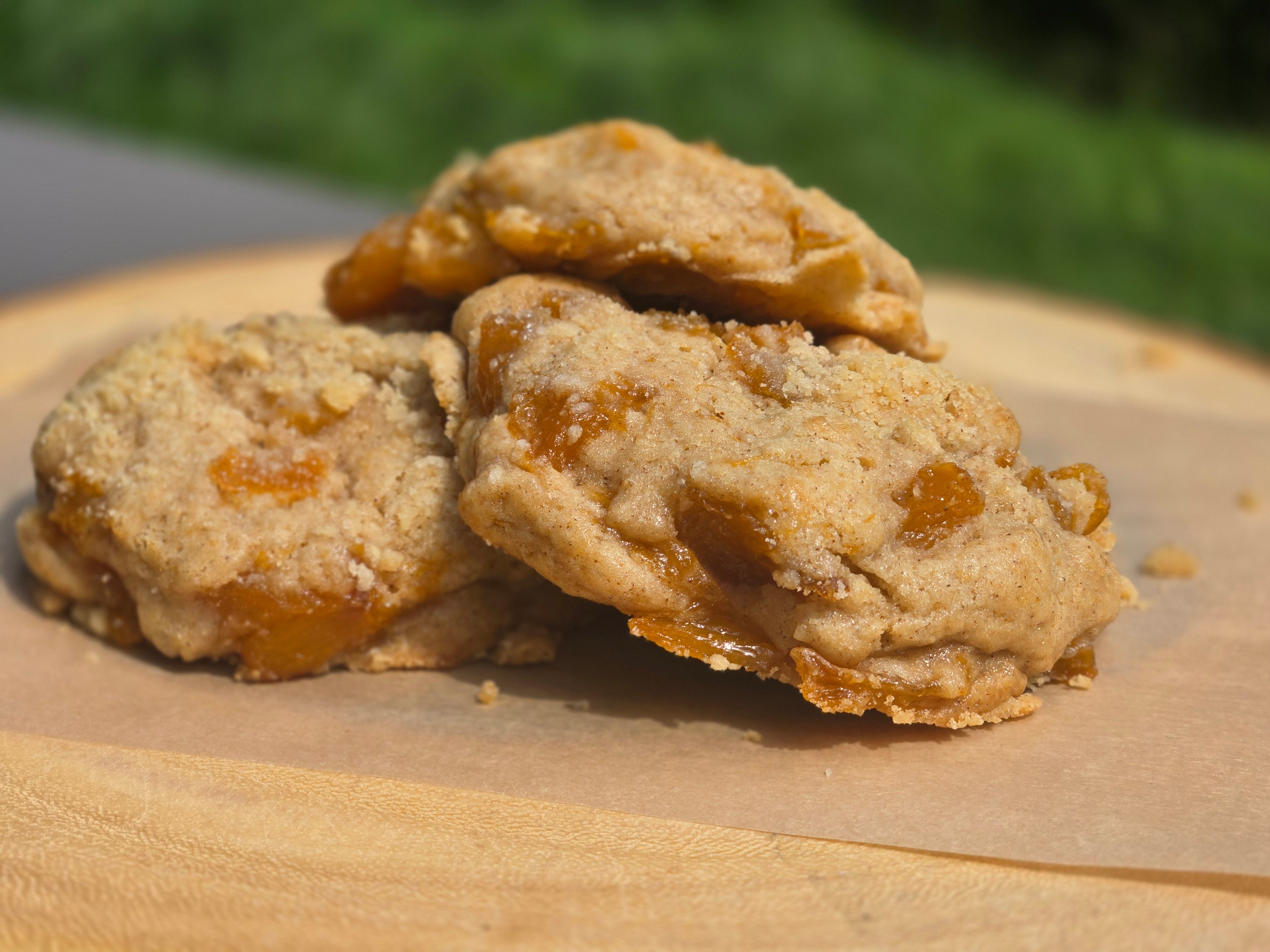 Peach Cobbler Cookies
